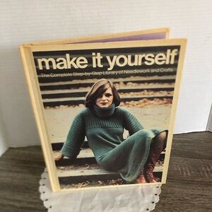 Vtg Make It Yourself Needlework Book - Volume 10
